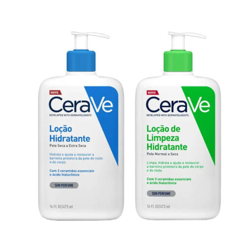 Kit Corporal – Loção De Limpeza 473ml + Loção Hidratante Corporal 473ml